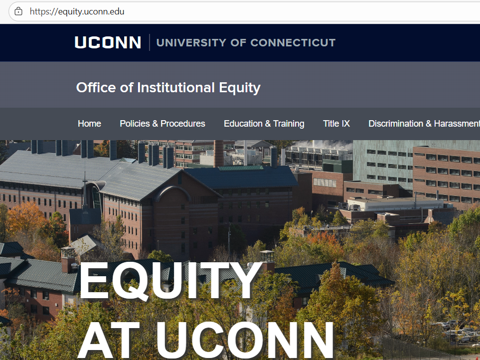 equity.uconn.edu home page